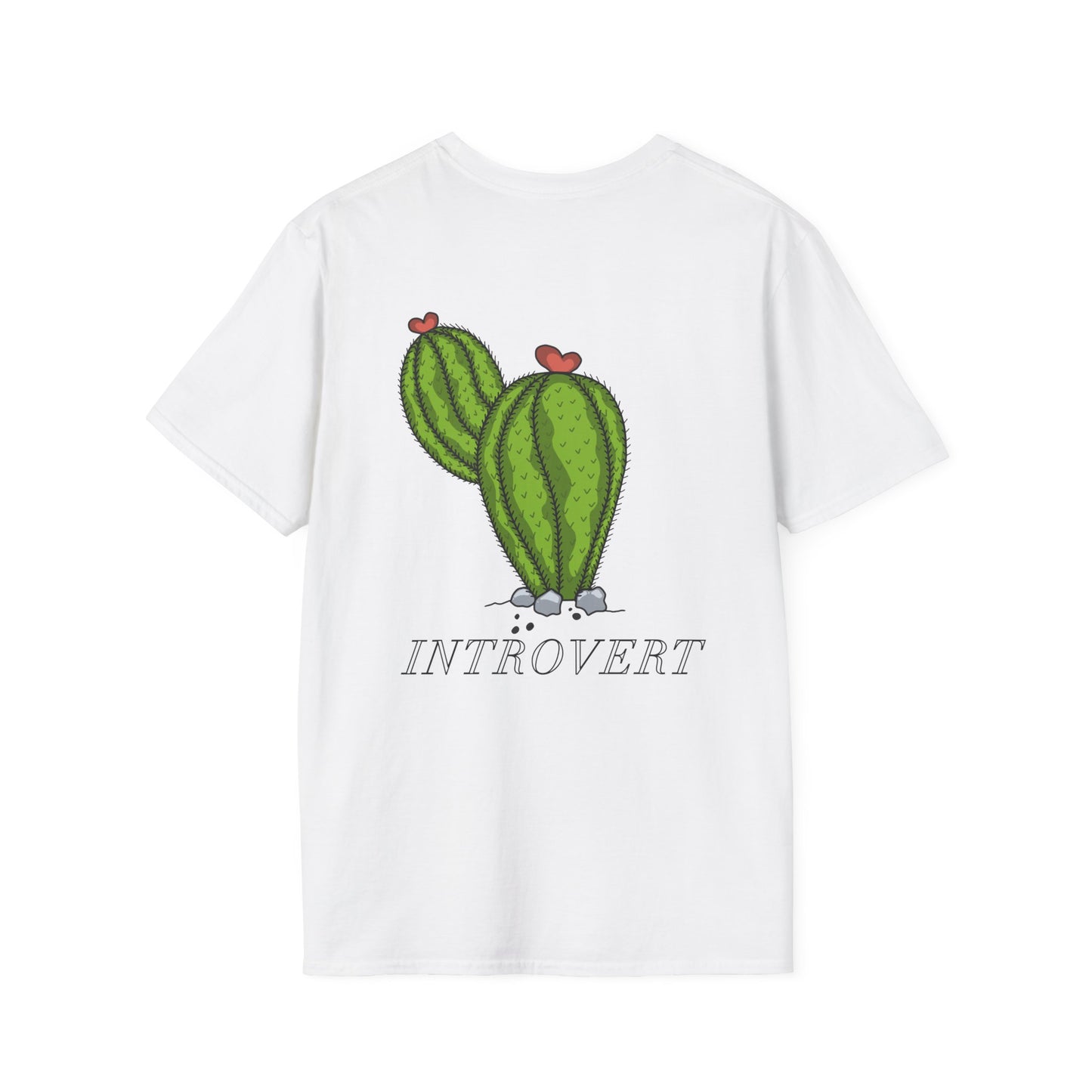 Unisex Introvert Cactus T-Shirt