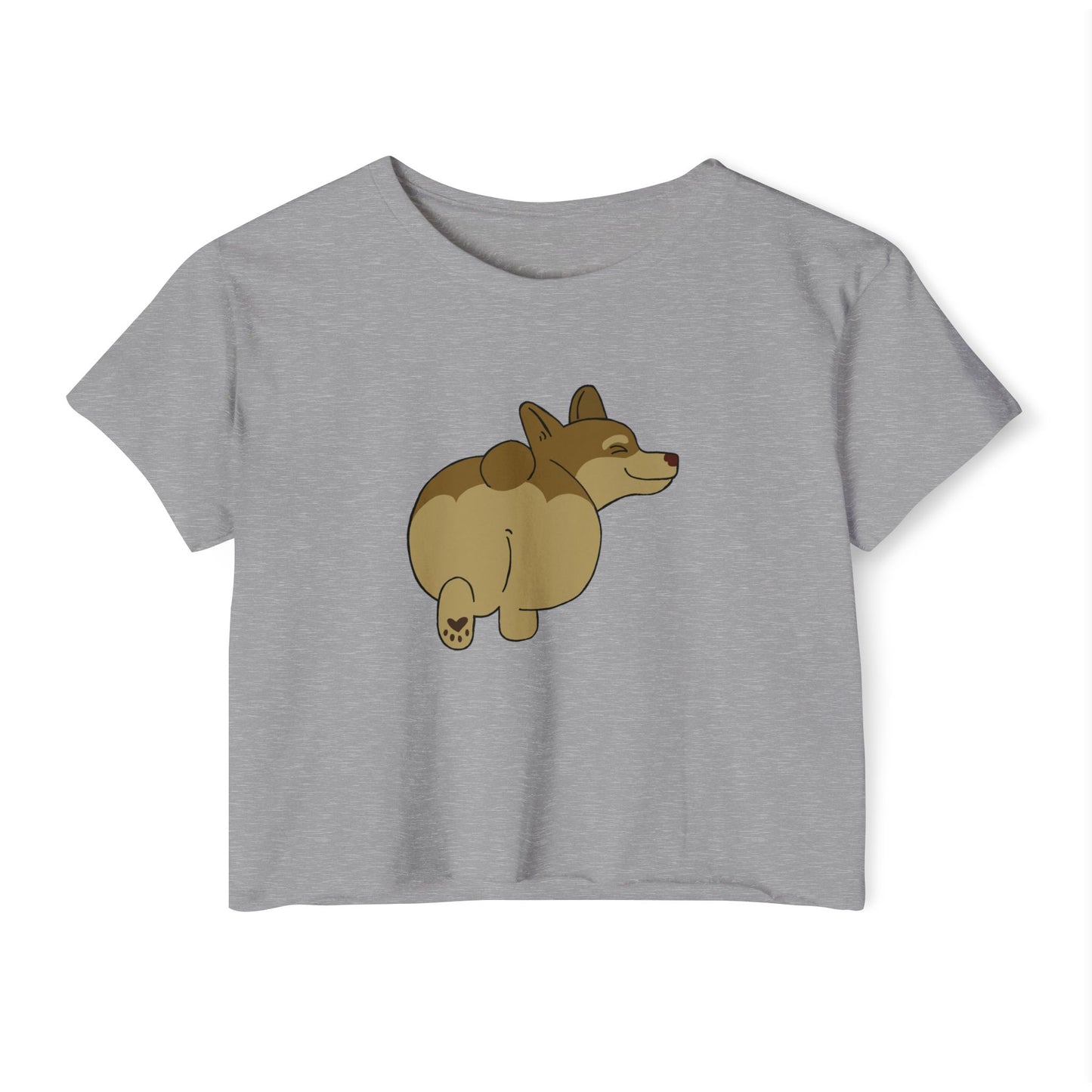 "Corgi" Cropped T-Shirt