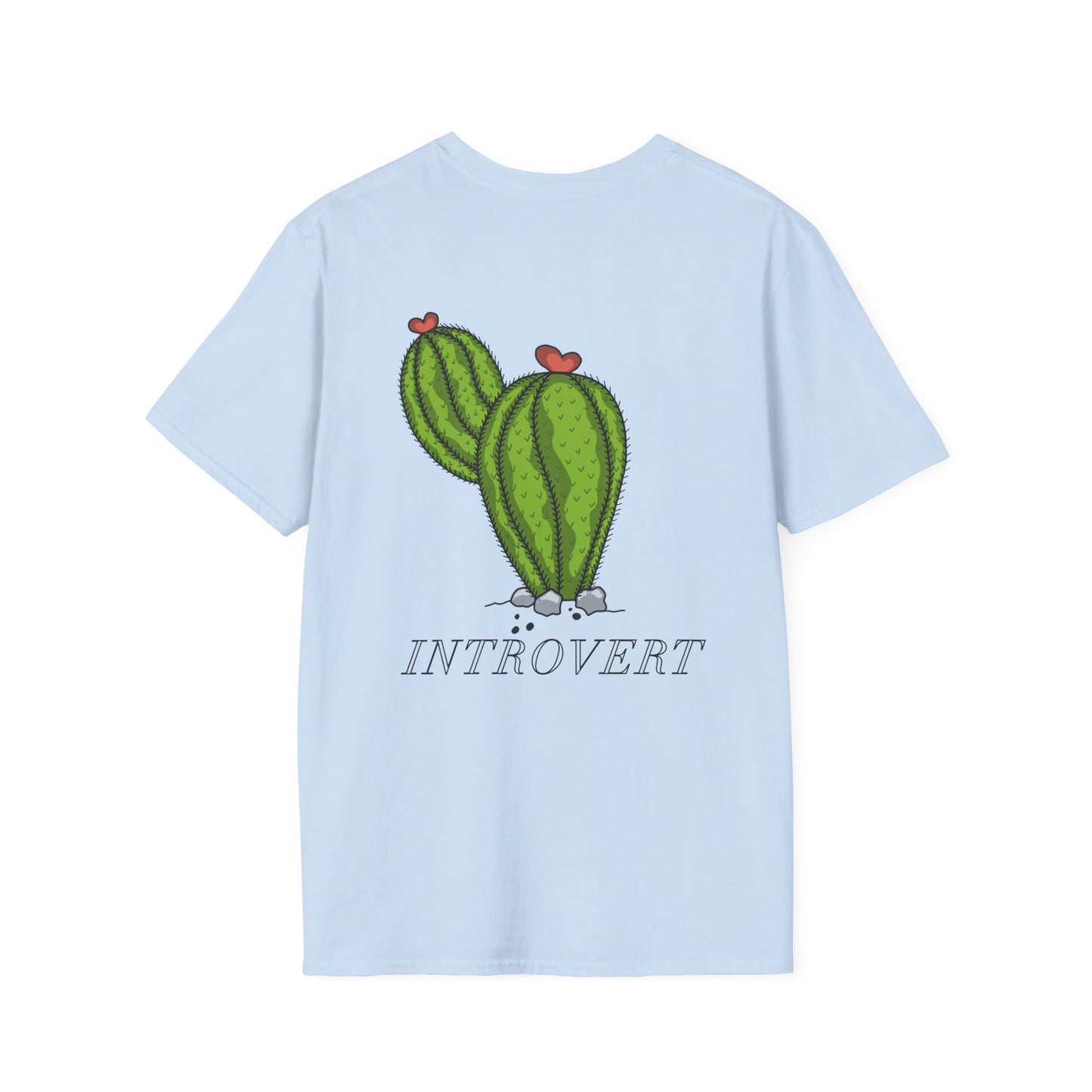 Unisex Introvert Cactus T-Shirt