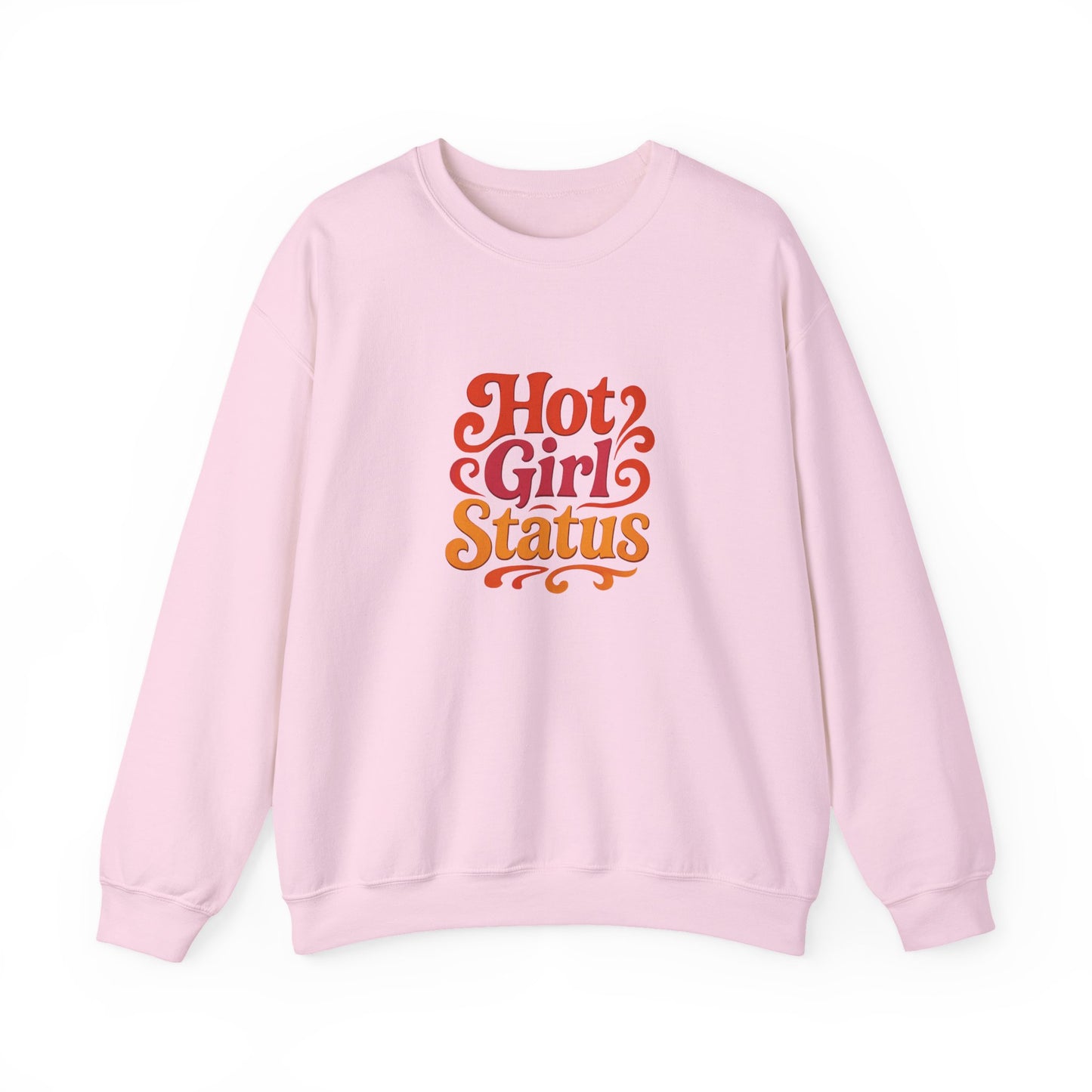 "Hot Girl Status" Unisex Crewneck