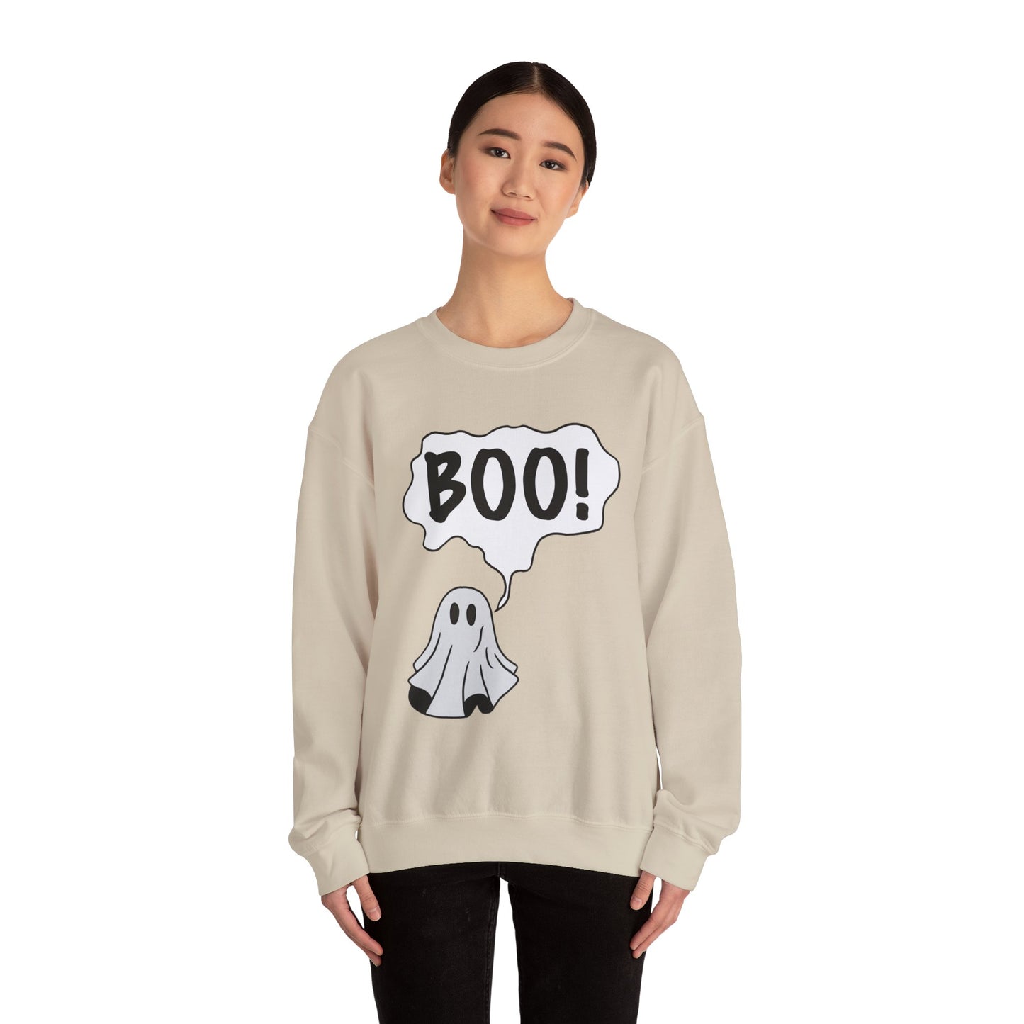 Unisex Ghost Boo Crewneck