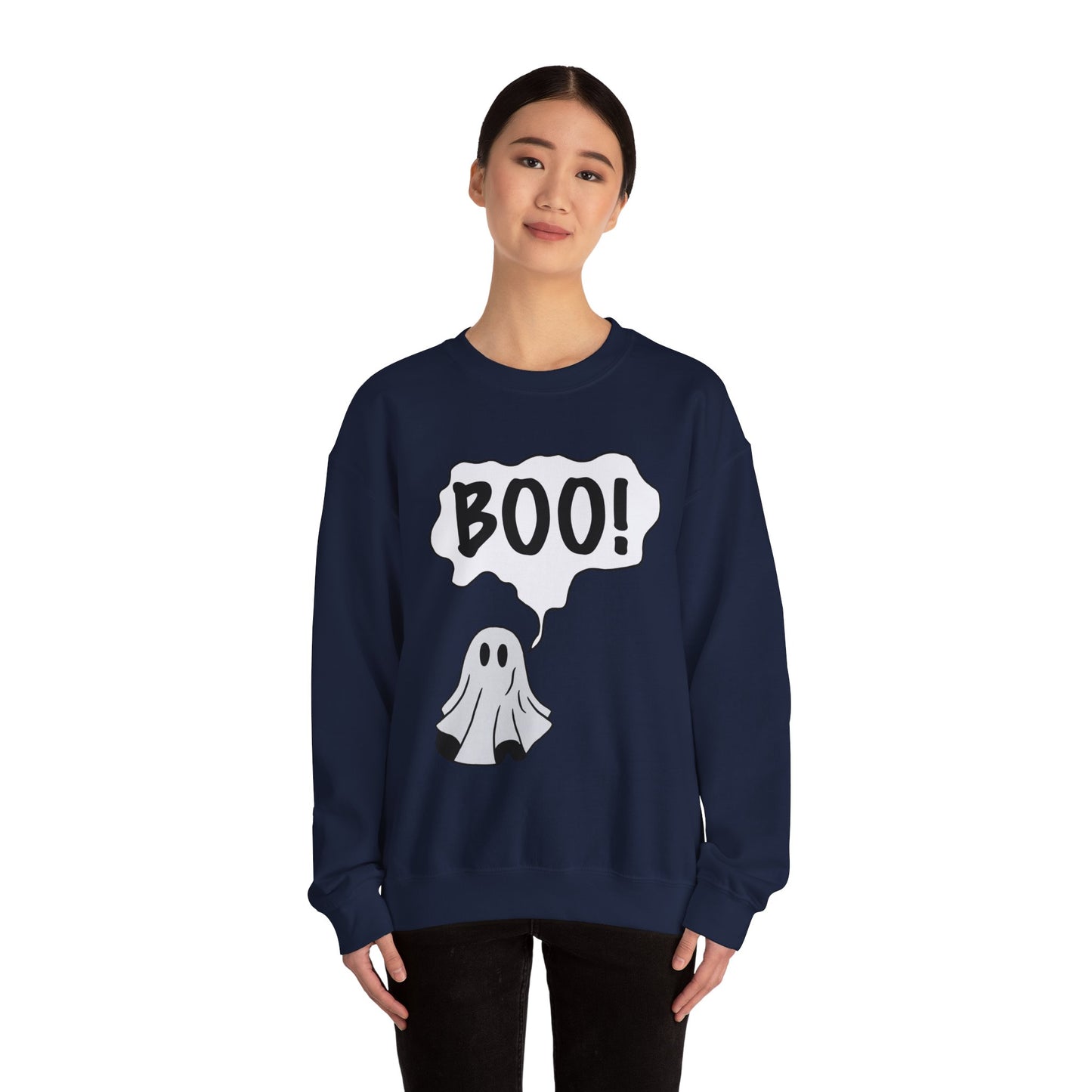 Unisex Ghost Boo Crewneck