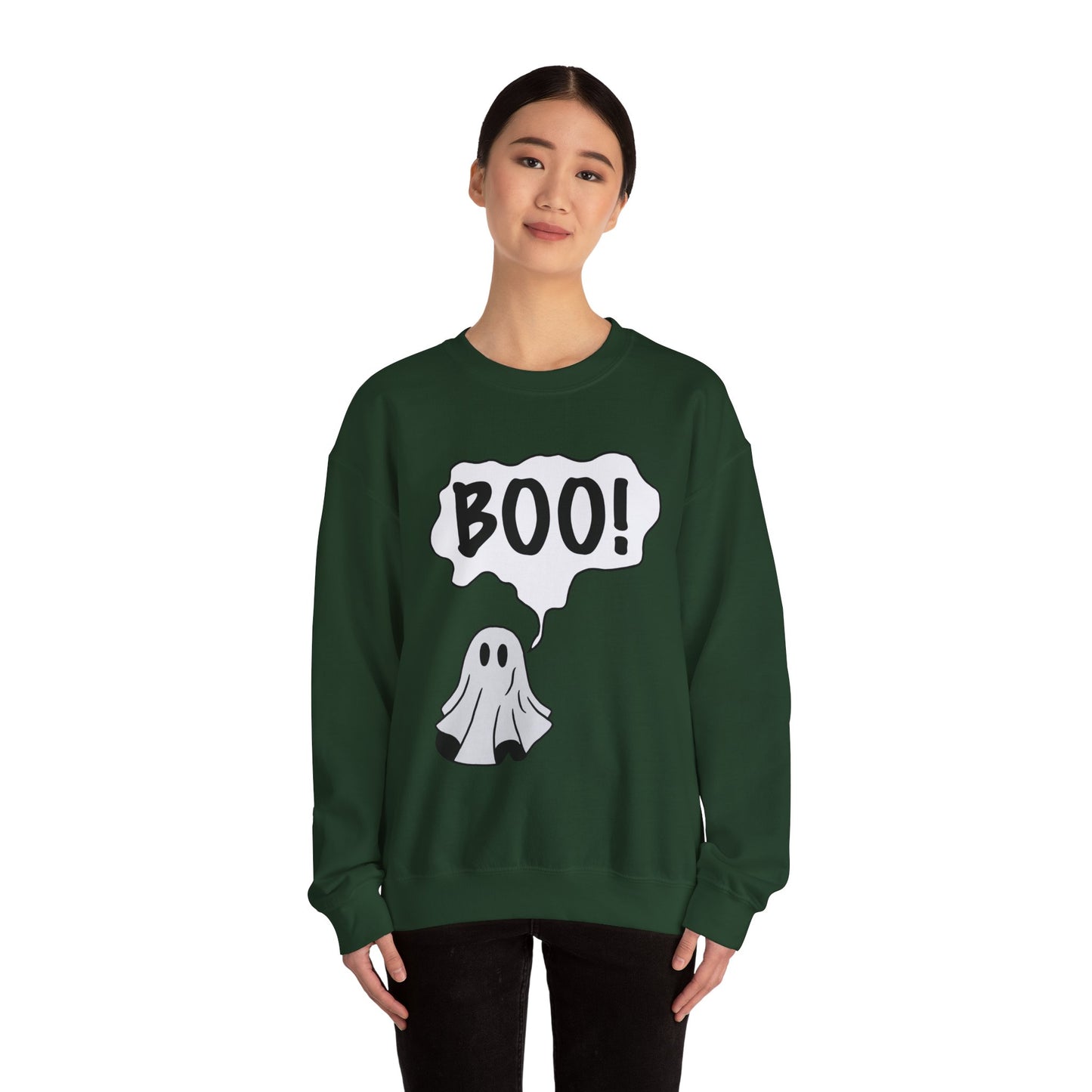 Unisex Ghost Boo Crewneck
