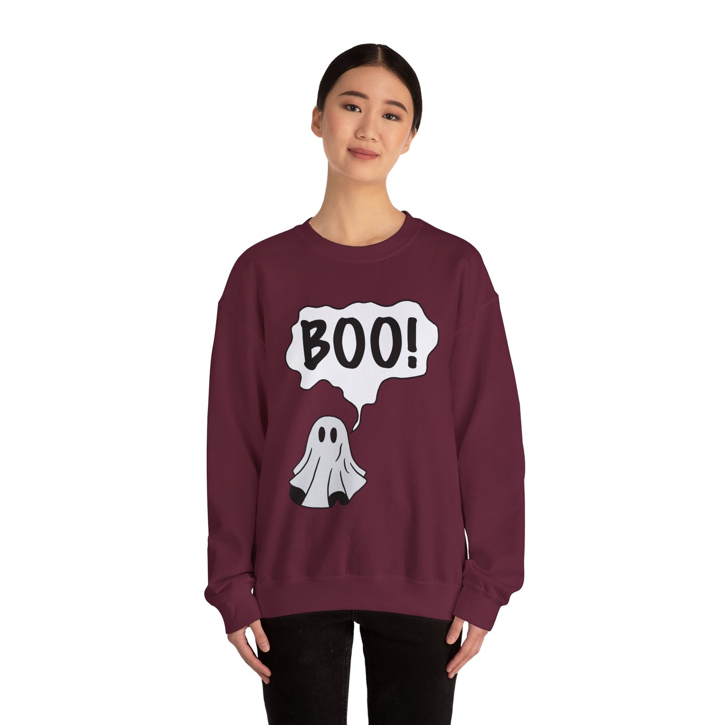 Unisex Ghost Boo Crewneck