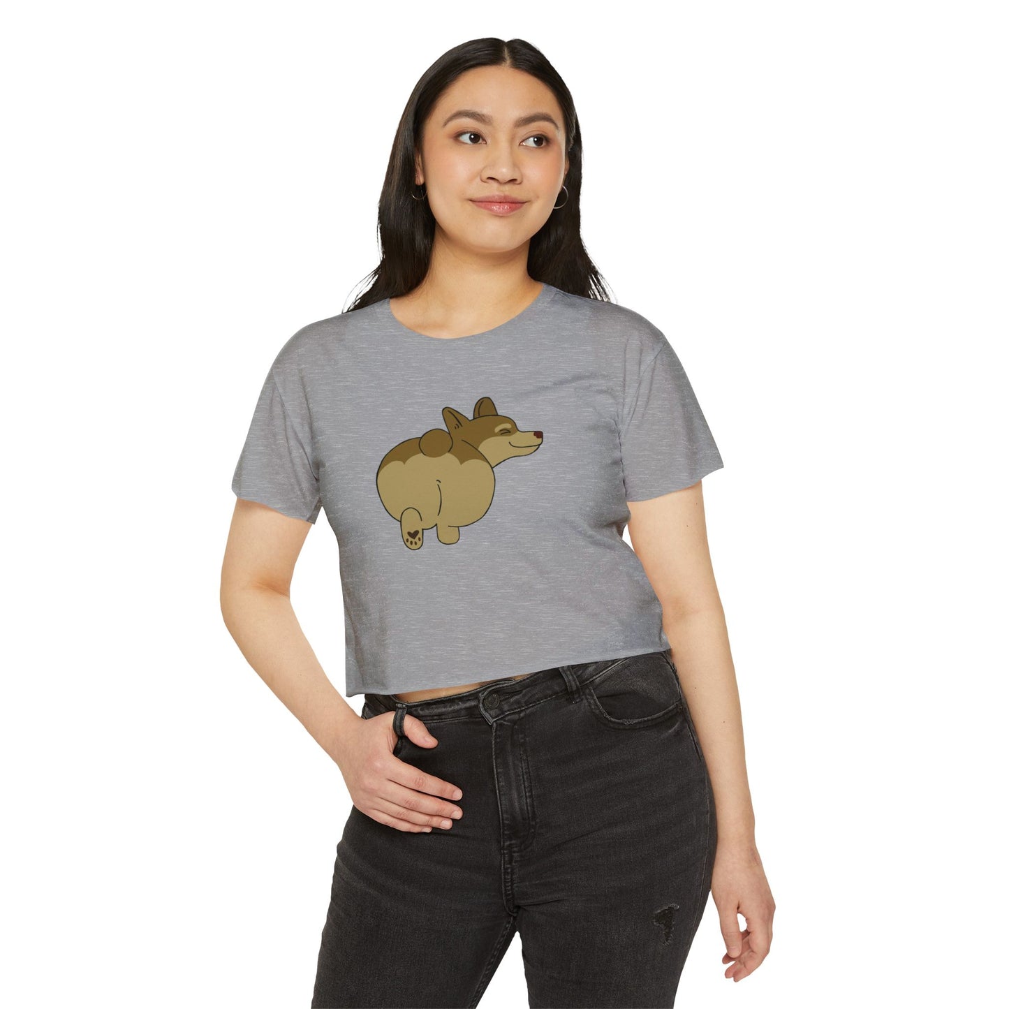 "Corgi" Cropped T-Shirt
