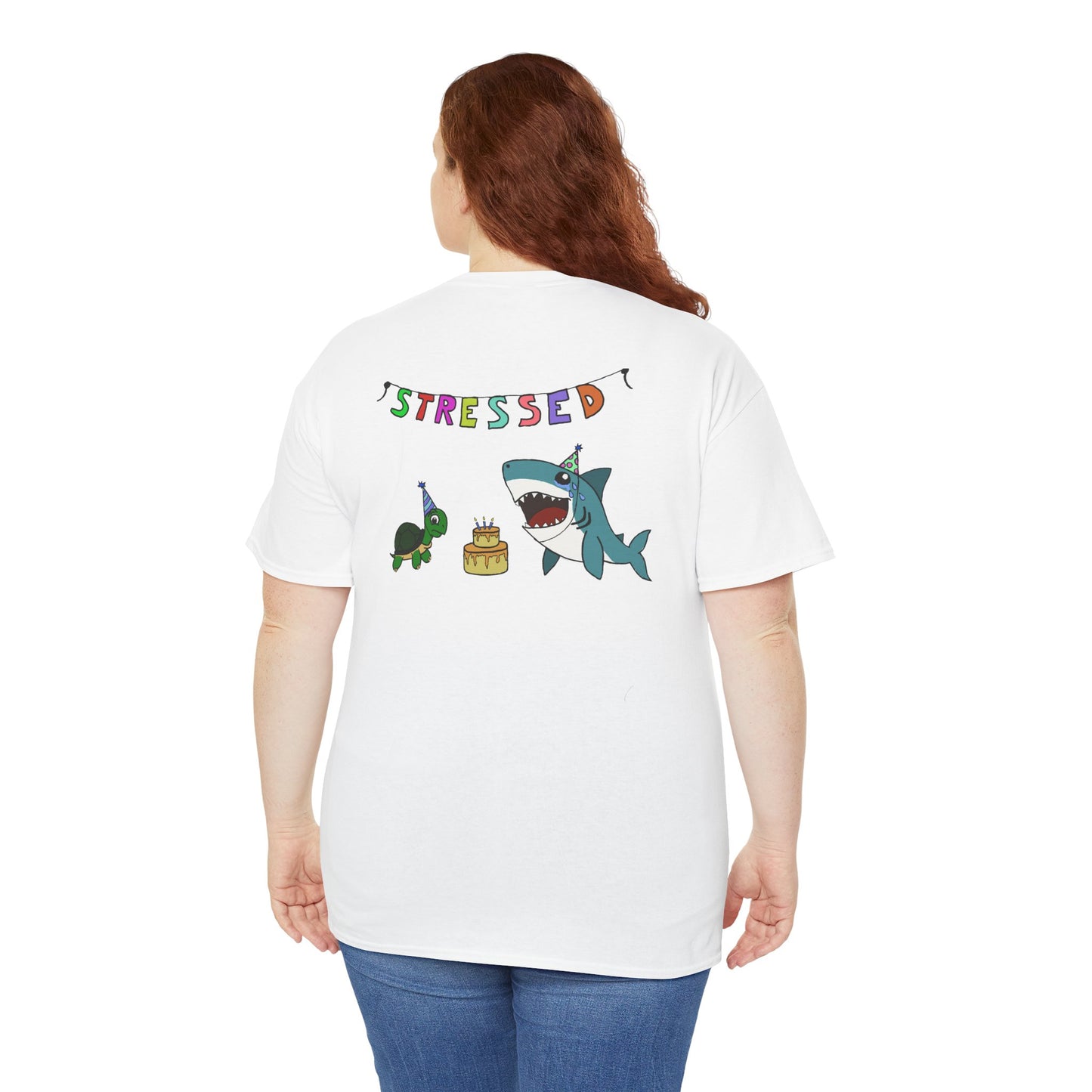 "Stressed" Unisex Plus Size T-Shirt