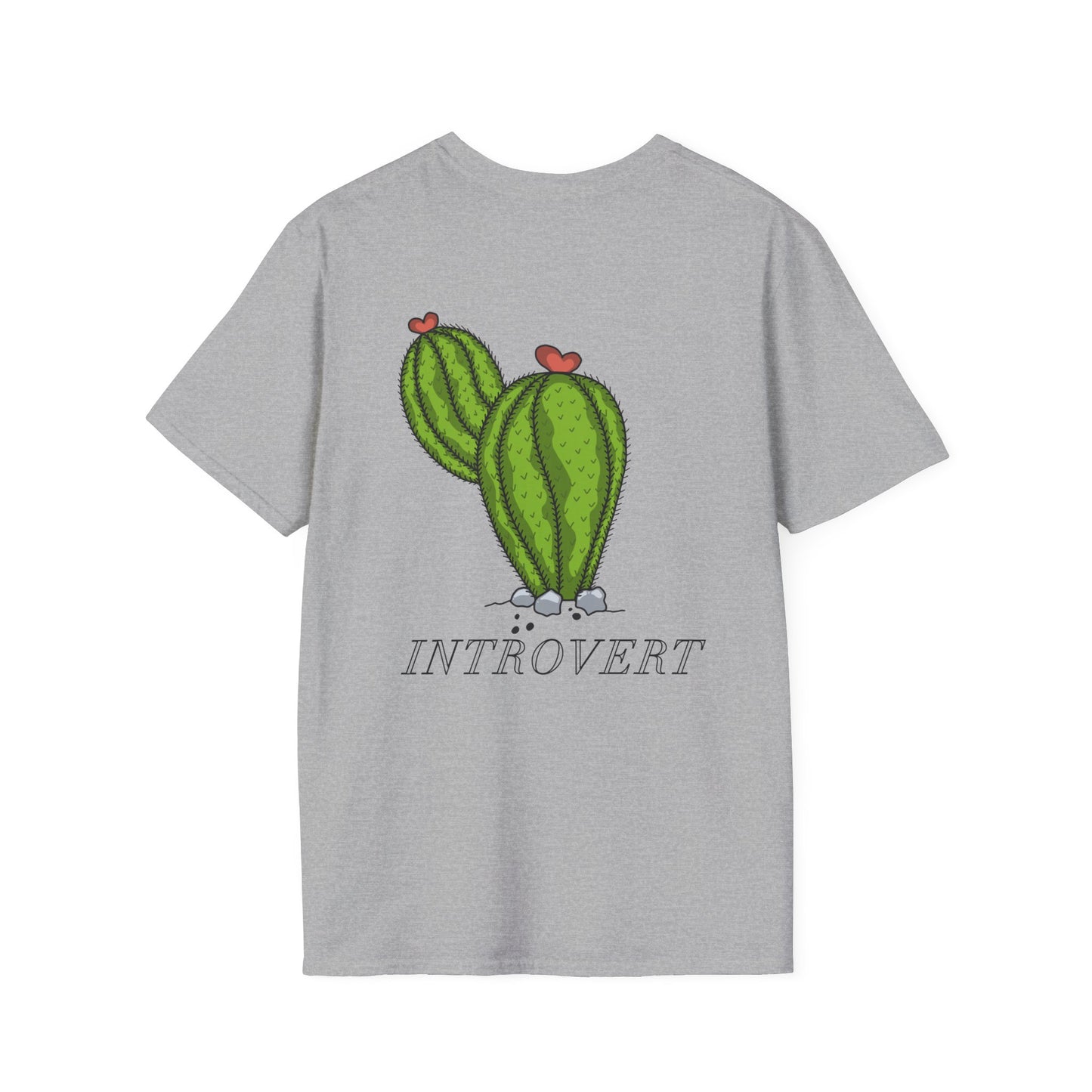 Unisex Introvert Cactus T-Shirt