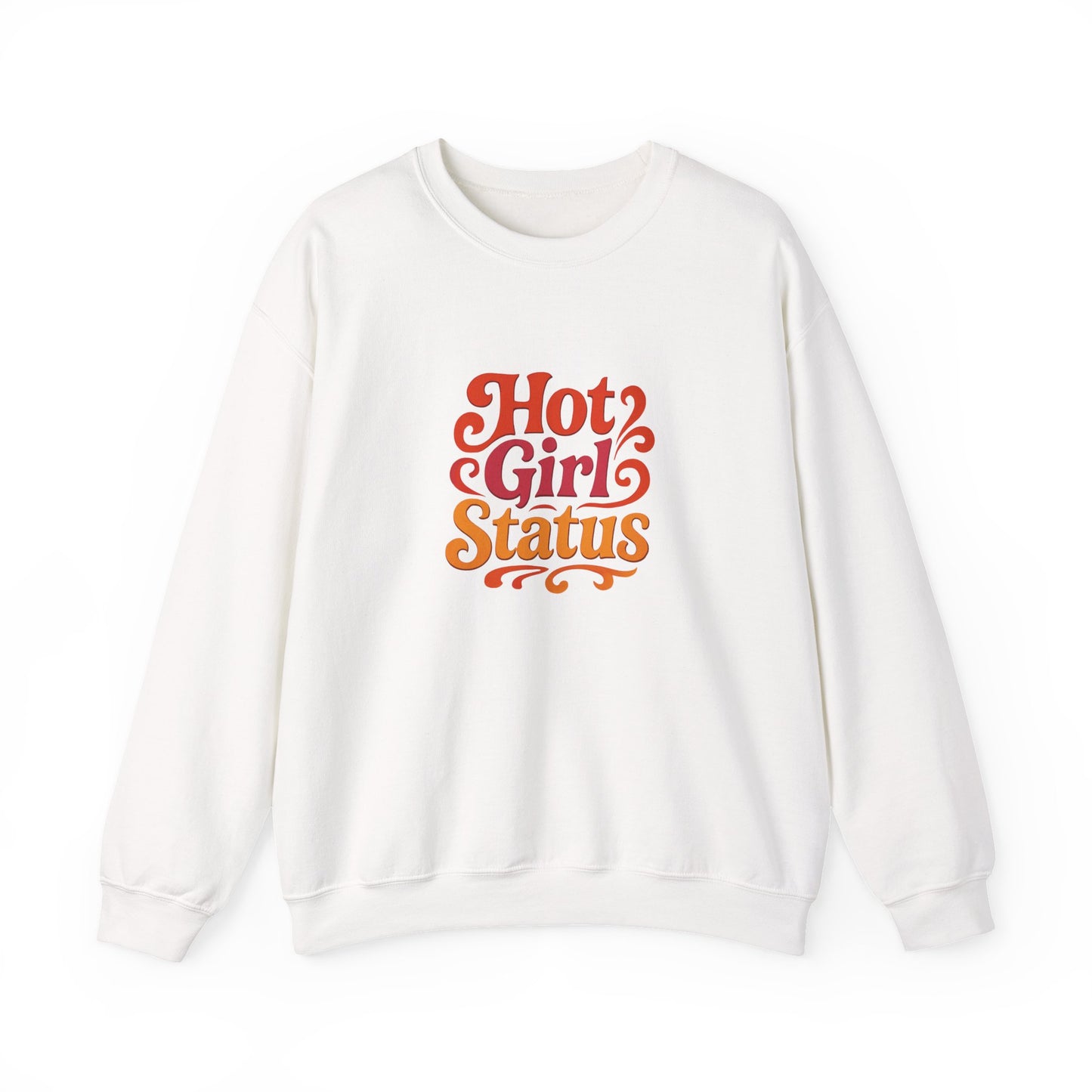 "Hot Girl Status" Unisex Crewneck