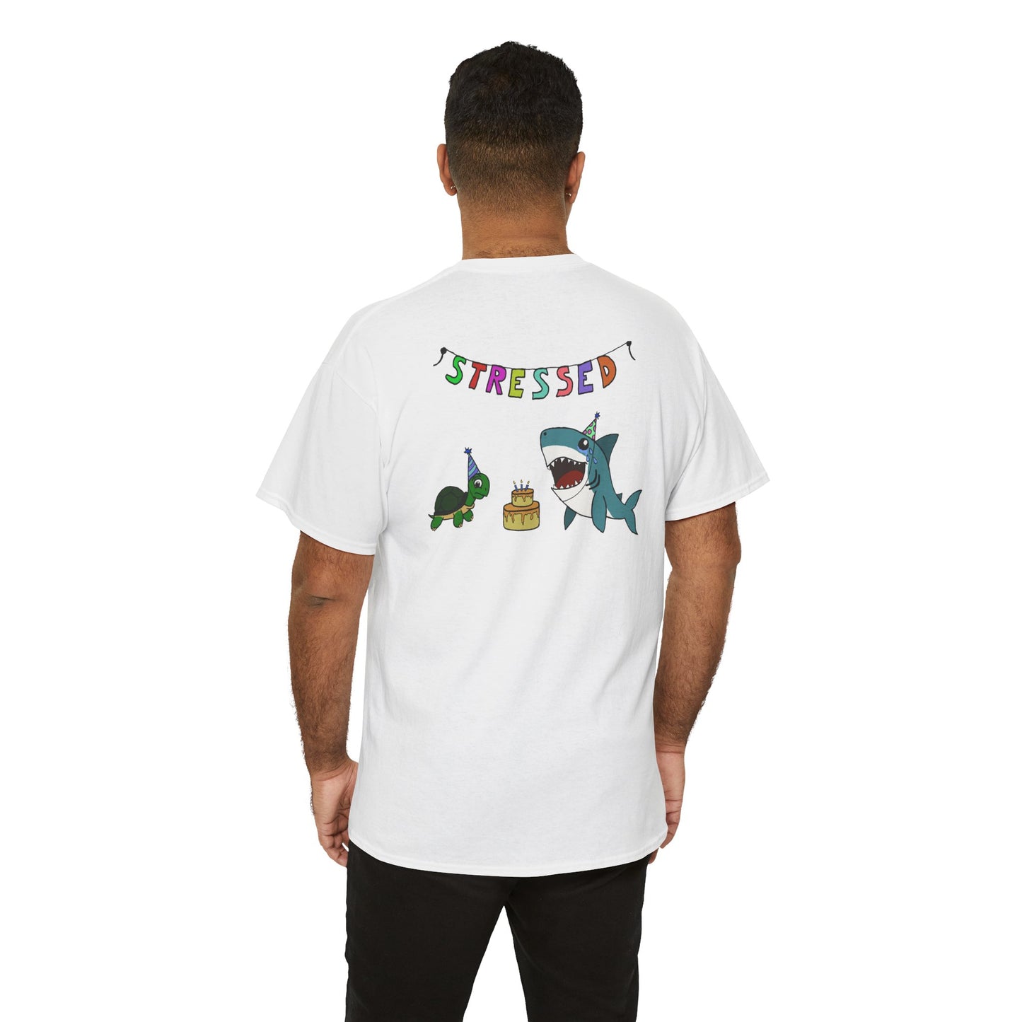 "Stressed" Unisex Plus Size T-Shirt
