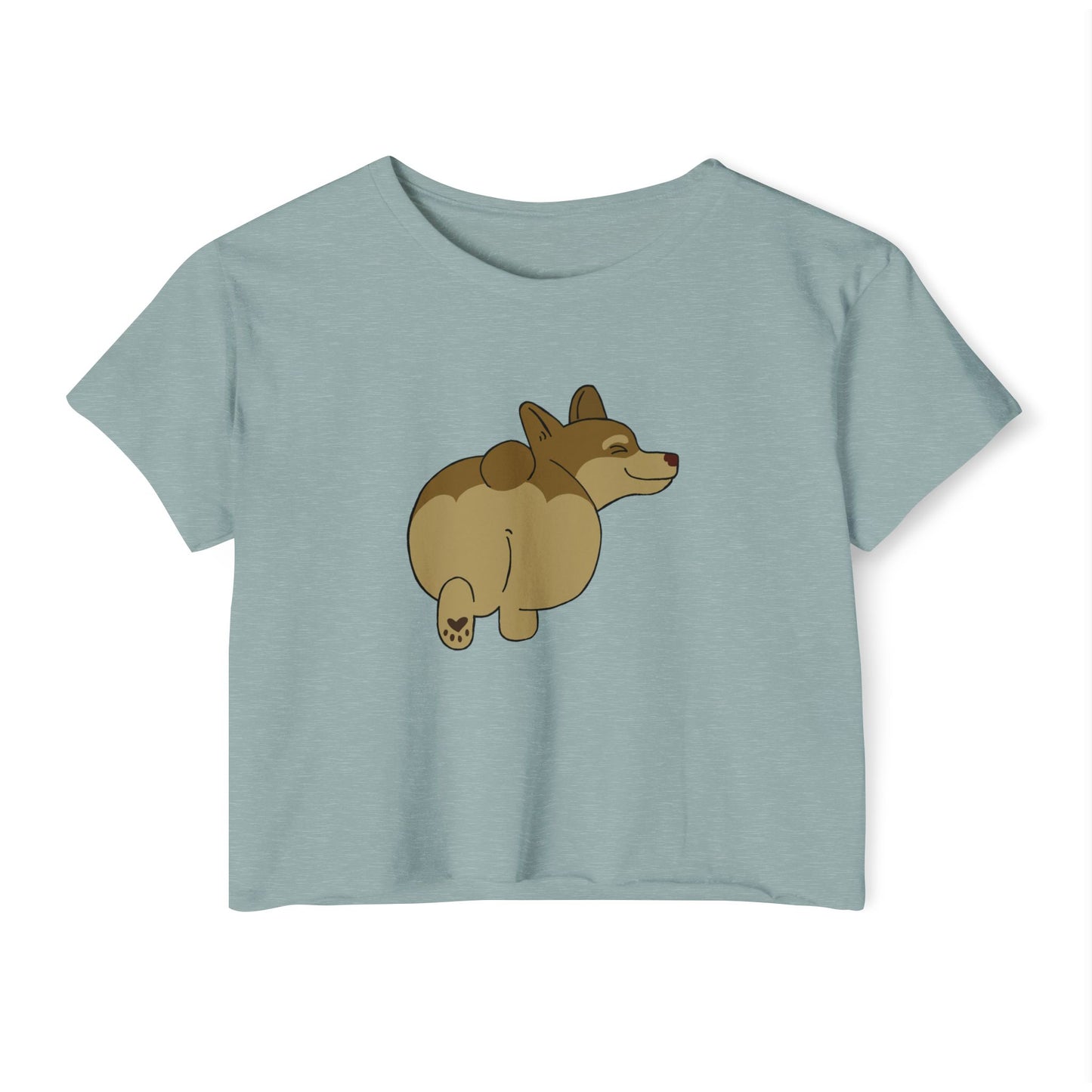 "Corgi" Cropped T-Shirt