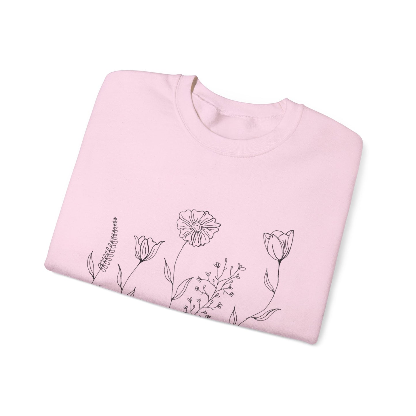 "Floral" Unisex Crewneck