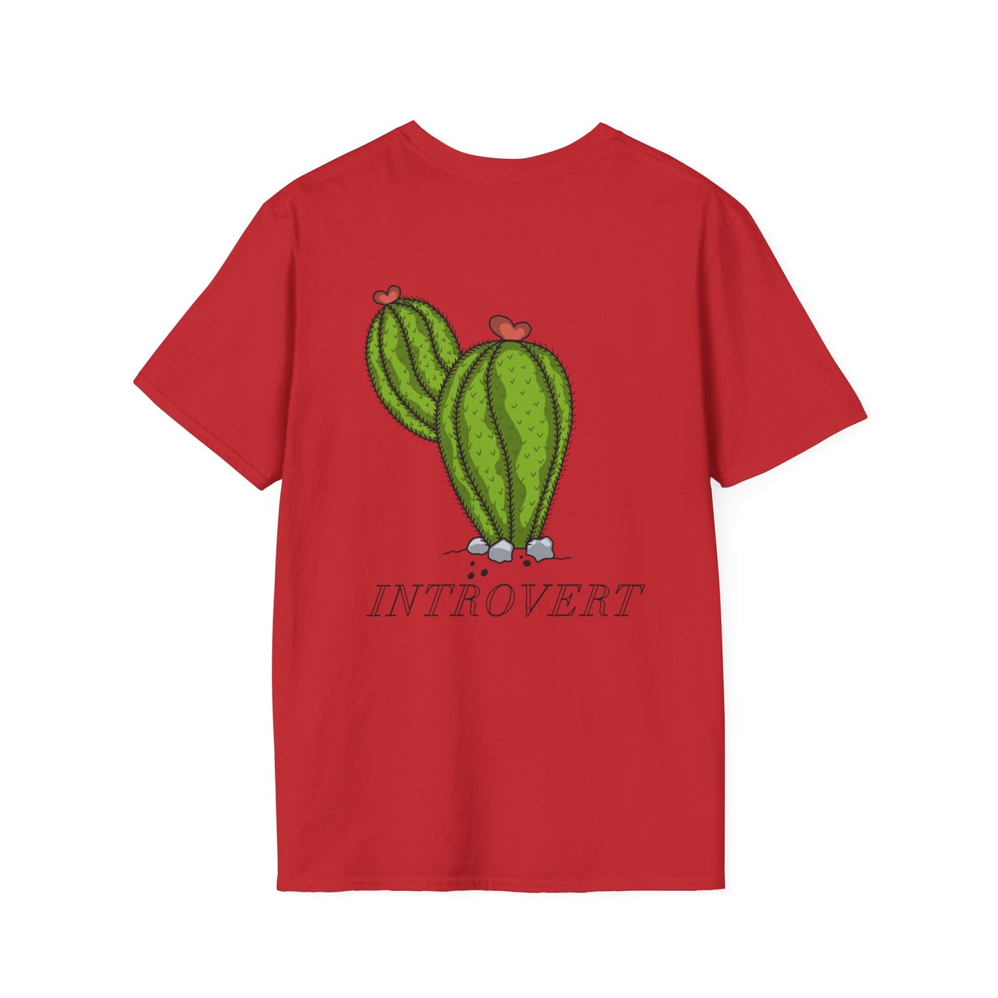Unisex Introvert Cactus T-Shirt