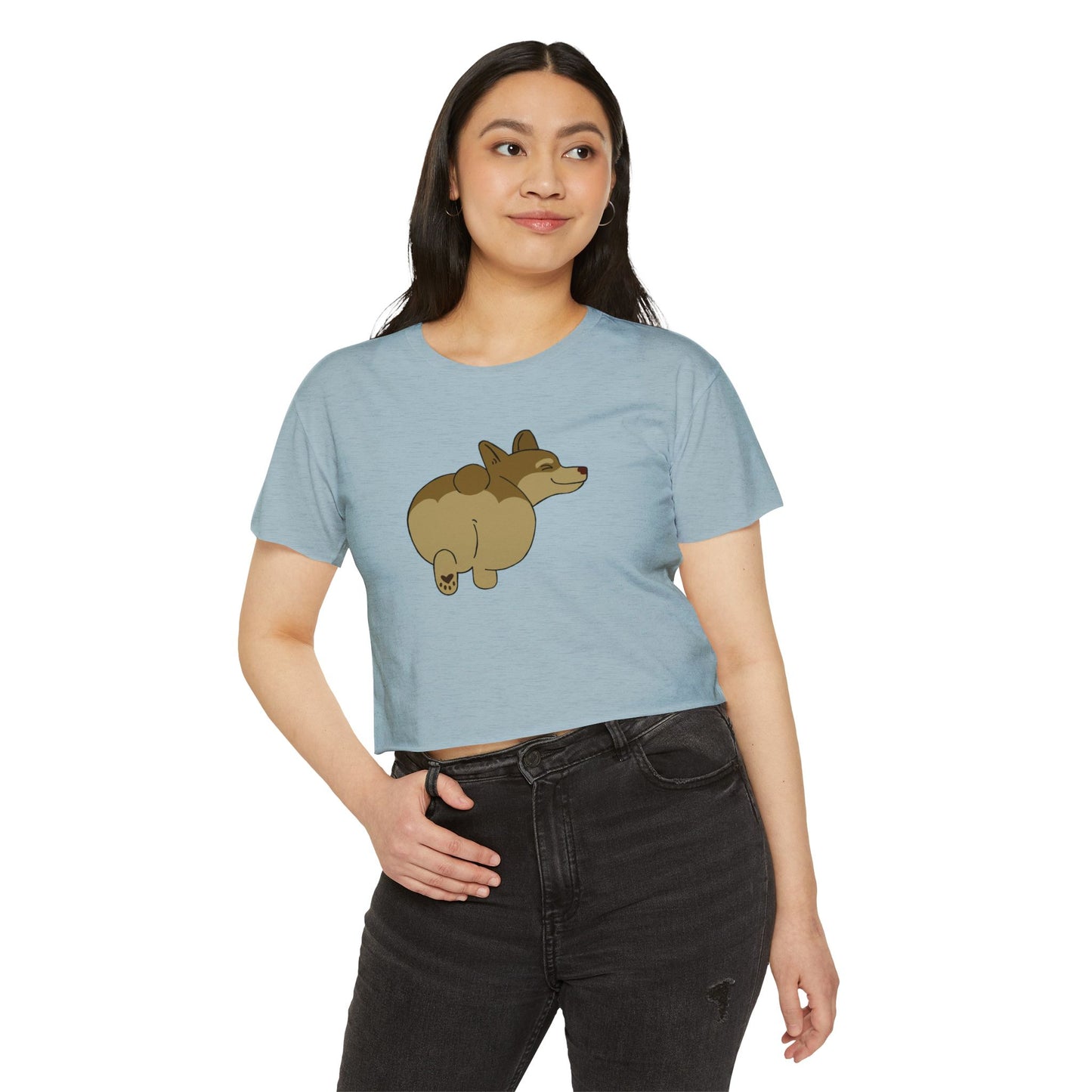 "Corgi" Cropped T-Shirt